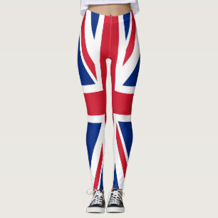 British flag leggings