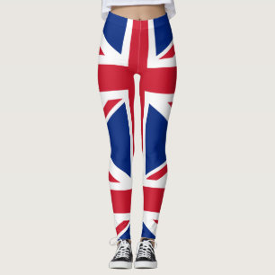British flag leggings