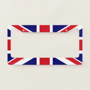 "British Flag" License Plate Frame