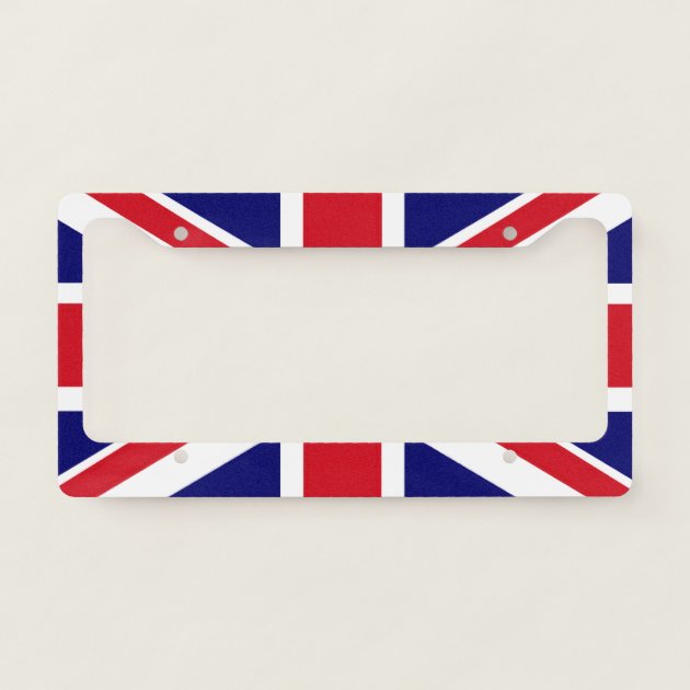 British Flag License Plate License Plate Frame Zazzle   British Flag License Plate License Plate Frame Redb5d5aec1e64fe3b28315eb59311605 K9stc 630 