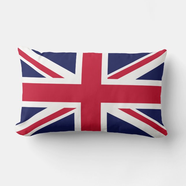 British Flag Lumbar Pillow (Front)