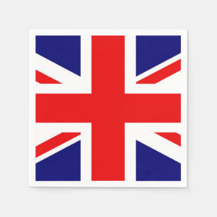British flag     napkins