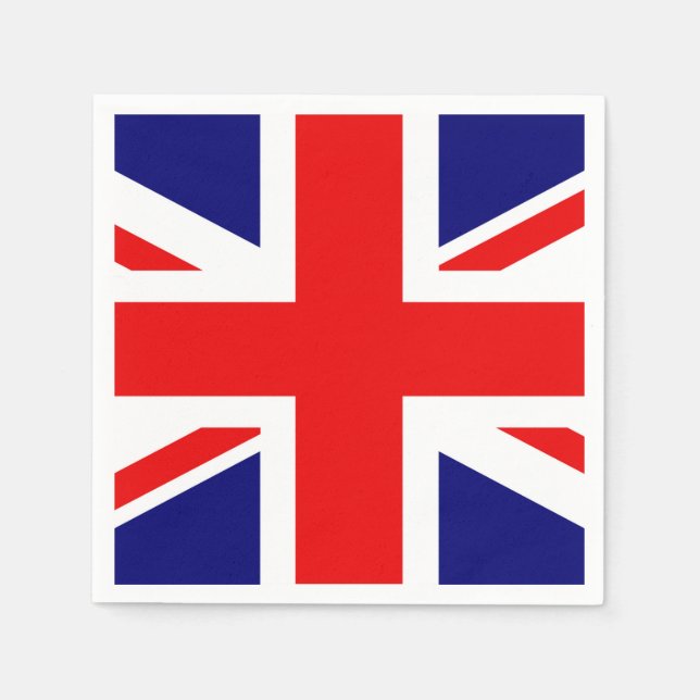 British flag     napkins (Front)