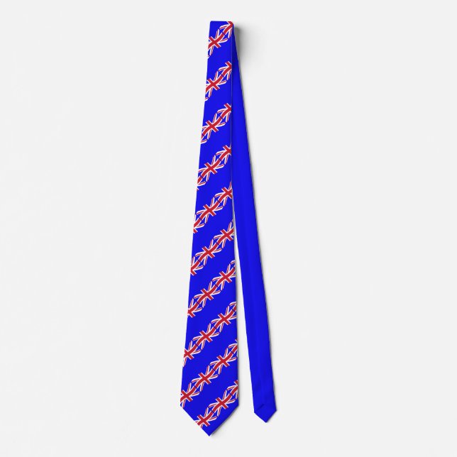 British flag neck tie (Front)