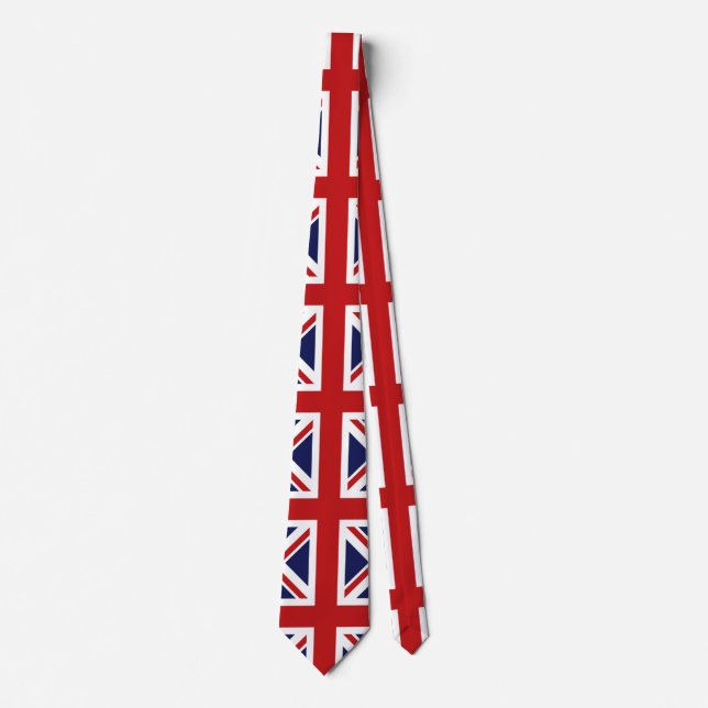 British Flag Neck Tie (Front)