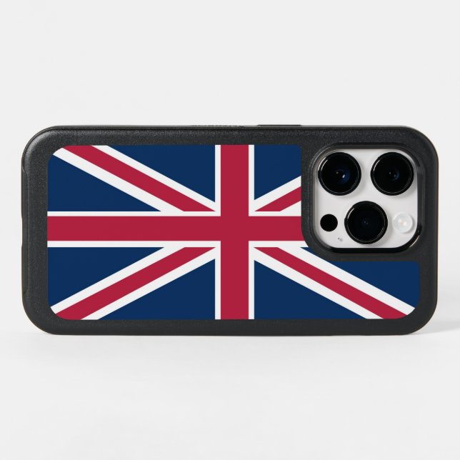 British flag otterbox iPhone case (Back Horizontal)