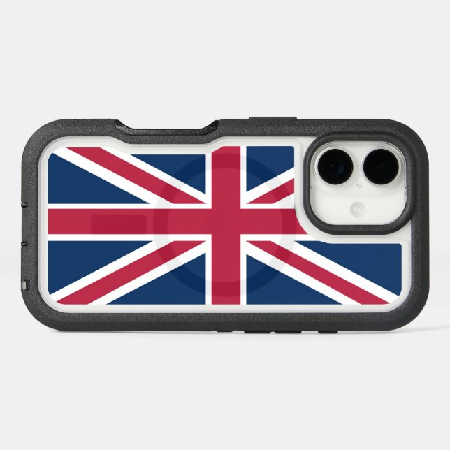 British flag otterbox iPhone case (Back Horizontal)