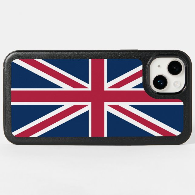 British flag otterbox iPhone case (Back Horizontal)