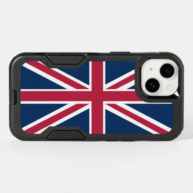 British flag otterbox iPhone case (Back Horizontal)