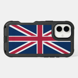 British flag iPhone 16 plus case