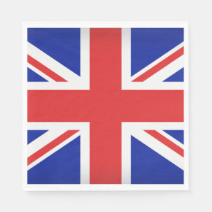 British Flag Paper Napkins