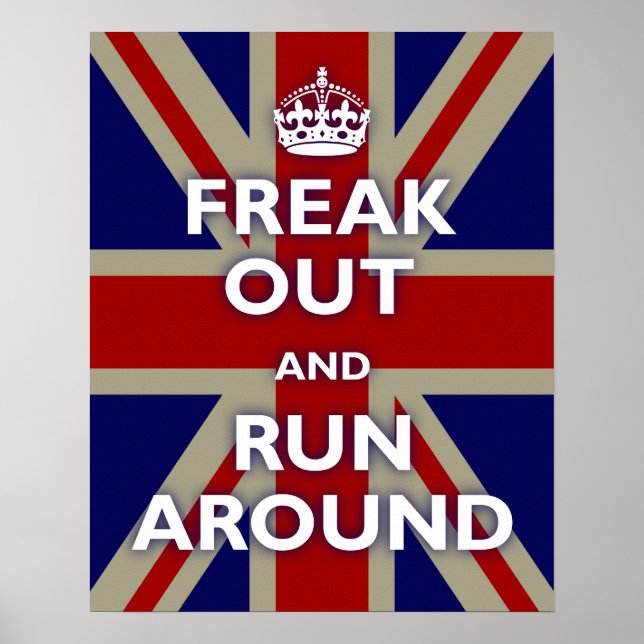 British Flag Parody Poster (Front)