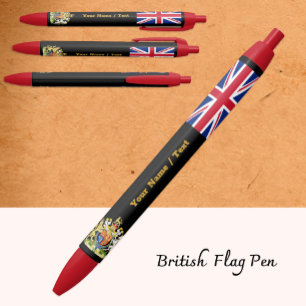 British Flag Pen, United Kingdom / Union Jack flag Pen