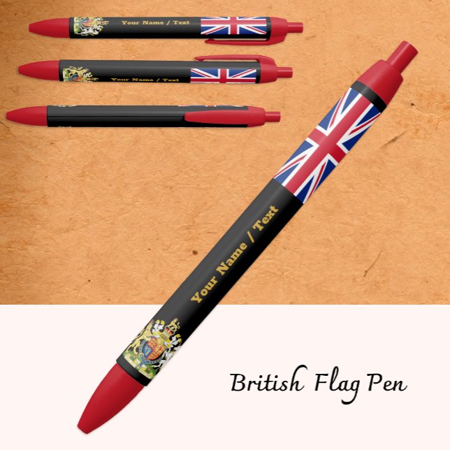 British Flag Pen, United Kingdom / Union Jack flag Pen (Creator Uploaded)