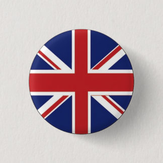British Flag Pinback Button