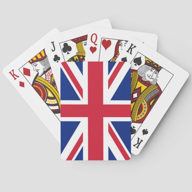 British Flag Playing Cards (Back)