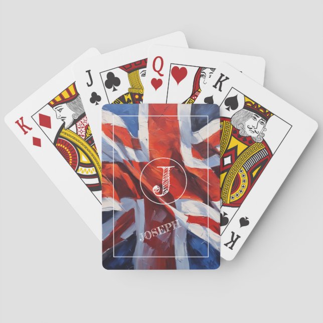 British Flag Poker Cards (Back)