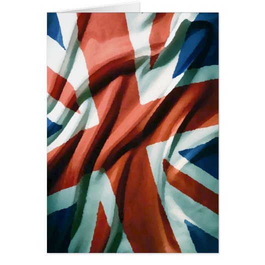 British Flag Pop Art Cards (Front)
