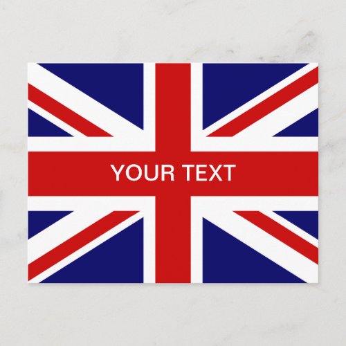 British flag post cards  Union Jack design