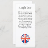 British Flag Rack Card (Front/Back)