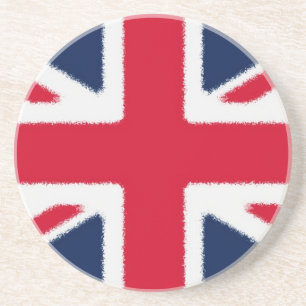 British Flag Sandstone Coaster