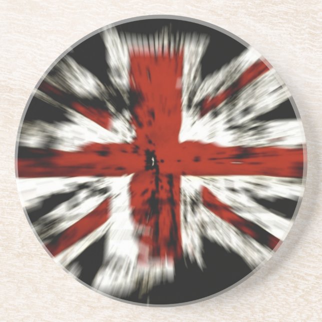 British Flag Sandstone Coaster (Front)