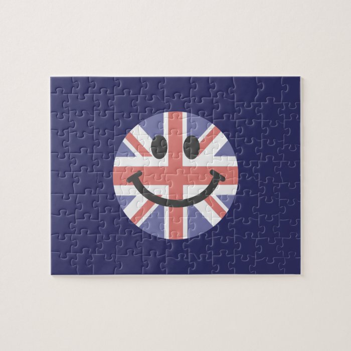 British Flag Smiley face Puzzle