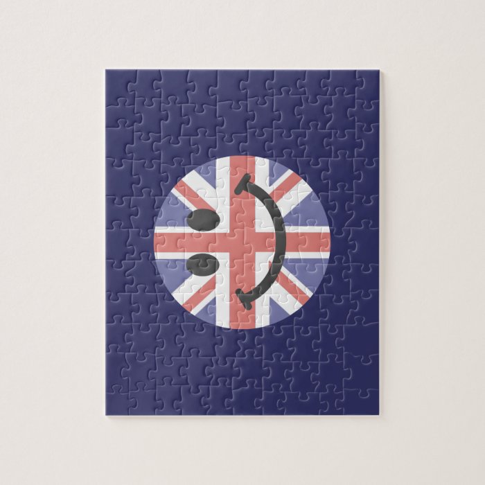 British Flag Smiley face Puzzle