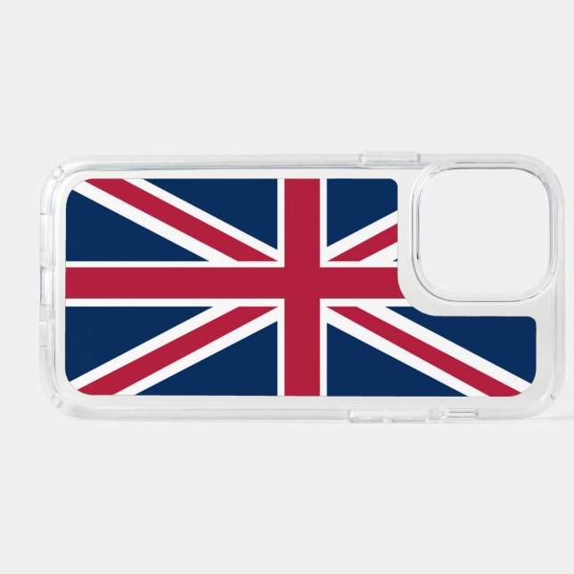 British flag speck iPhone 13 pro max case (Front Horizontal)