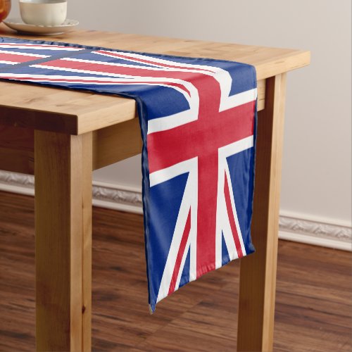 British flag  Sports Union Jacks house decor  UK Short Table Runner