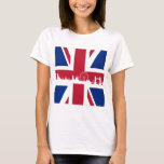 British Flag T-shirt at Zazzle
