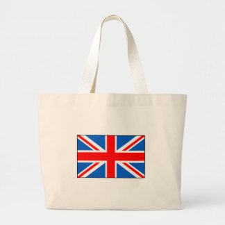 British Flag T-shirts and Gifts Large Tote Bag