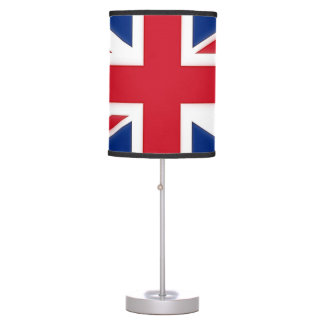 British flag table lamp