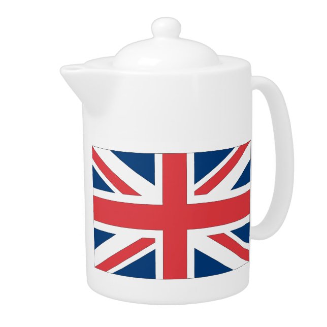 British Flag Tea Pot (Right)