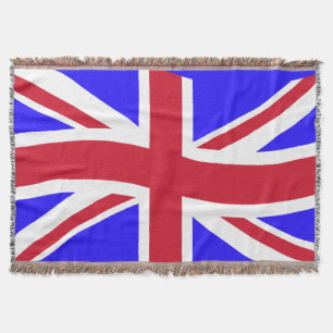 British flag throw blanket