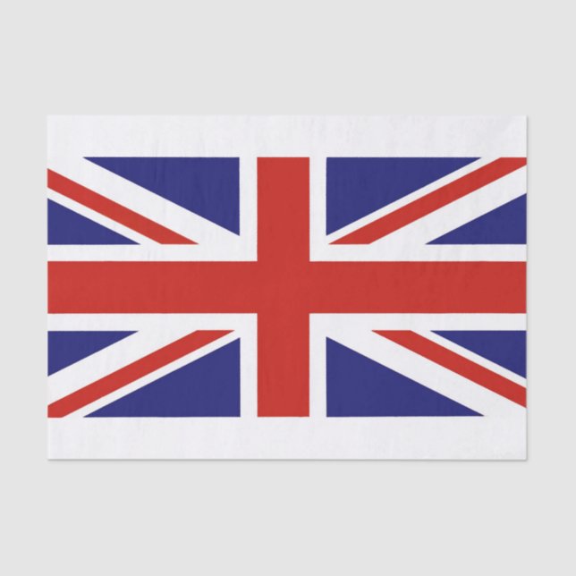 British Flag Tissue Paper (Front)