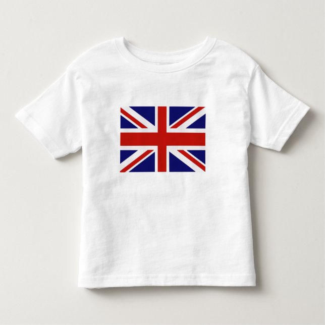 British flag toddler t-shirt (Front)