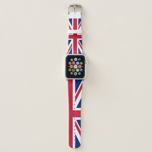 British Flag Union Jack Britain England UK Apple Watch Band