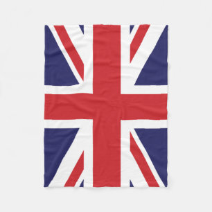 British flag Union Jack Fleece Blanket