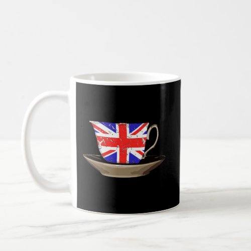 British Flag Union Jack Tea Cup Graphic Long_Sleev