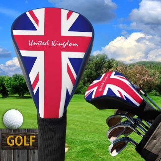 British Flag & United Kingdom Golf Clubs Covers UK