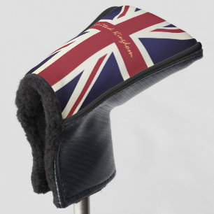 British Flag, United Kingdom Golf Clubs Union Jack Head Cover