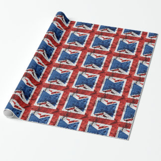 BRITISH FLAG WRAPPING PAPER