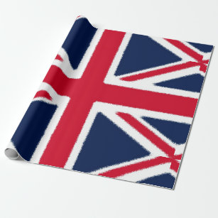 British Flag Wrapping Paper