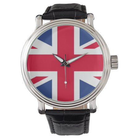 British Flag Wrist Watch