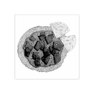 British Food Indian Takeaway Chicken Tikka Masala Rubber Stamp