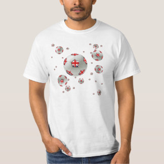 British football balls 2014 / 2015 Design Artwork T-Shirt
