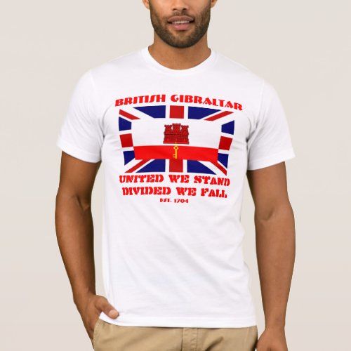 British Gibraltar T_shirt