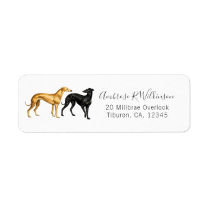 British Greyhound Dogs Waterloo Cup 1877 Fine Art Label