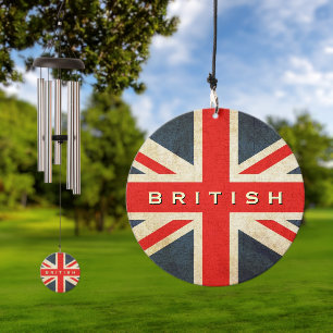 British Grunge Union Jack Premium Wind Chime